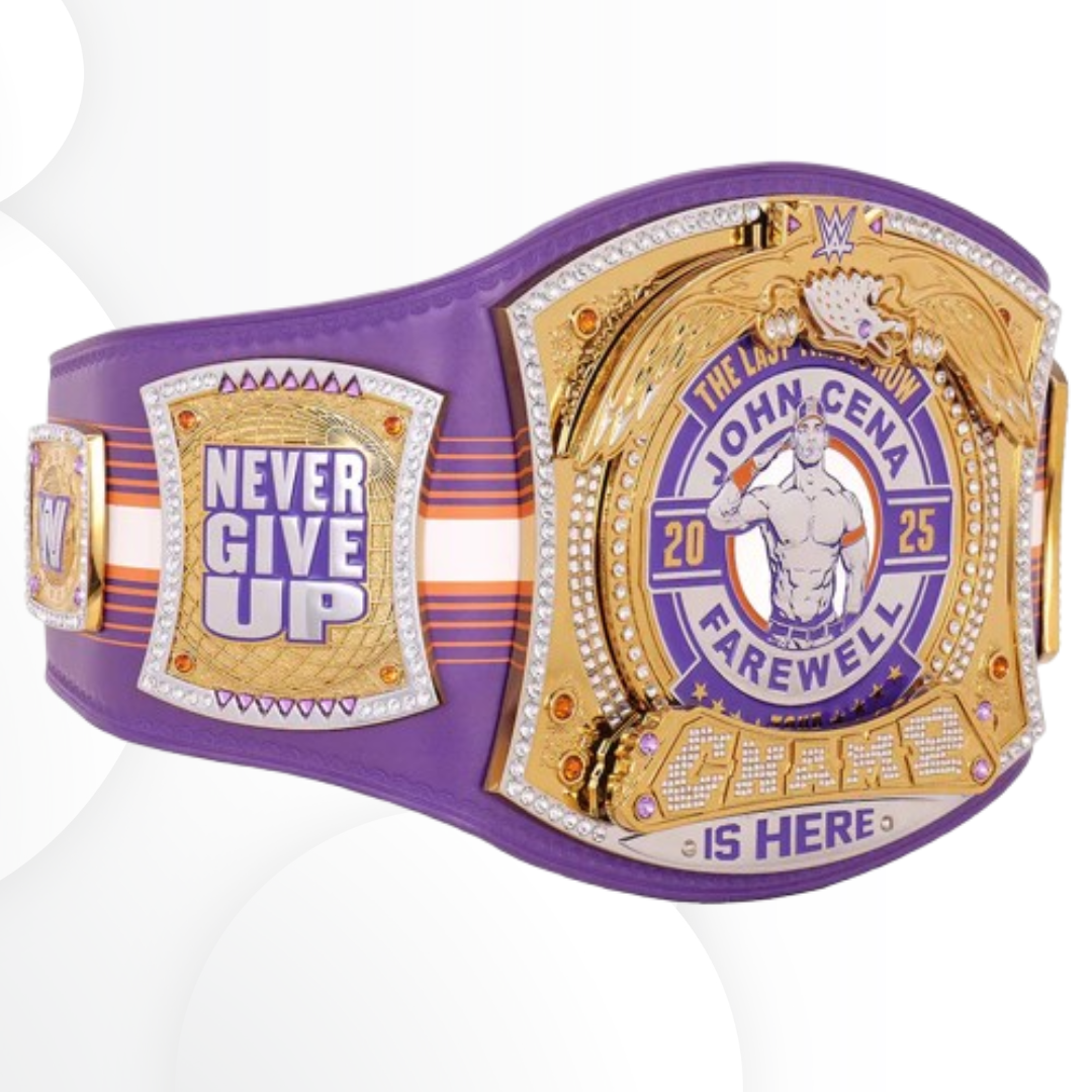John Cena Farewell Tour 2025 Phoenix WWE Spinner Replica Belt