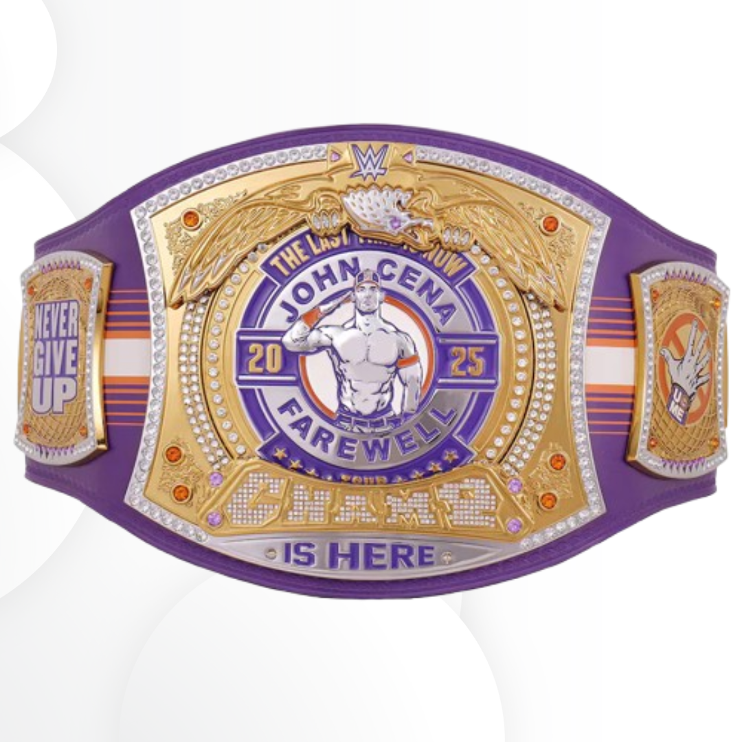 John Cena Farewell Tour 2025 Phoenix WWE Spinner Replica Belt