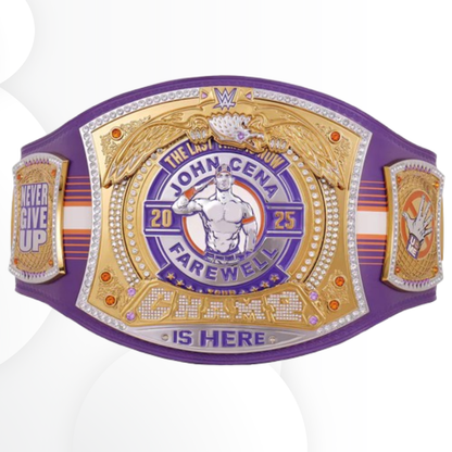 John Cena Farewell Tour 2025 Phoenix WWE Spinner Replica Belt