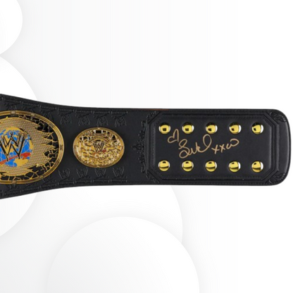 Trish Stratus & Lita Signed WWE Women’s Championship Attitude Era Replica Belt