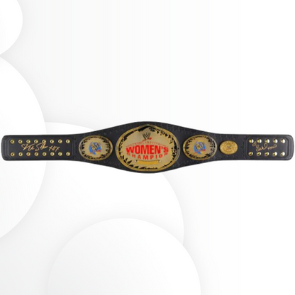 Trish Stratus & Lita Signed WWE Women’s Championship Attitude Era Replica Belt