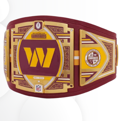 Washington Commanders Gridiron Glory WWE Legacy Belt