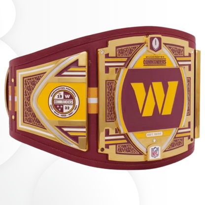 Washington Commanders Gridiron Glory WWE Legacy Belt