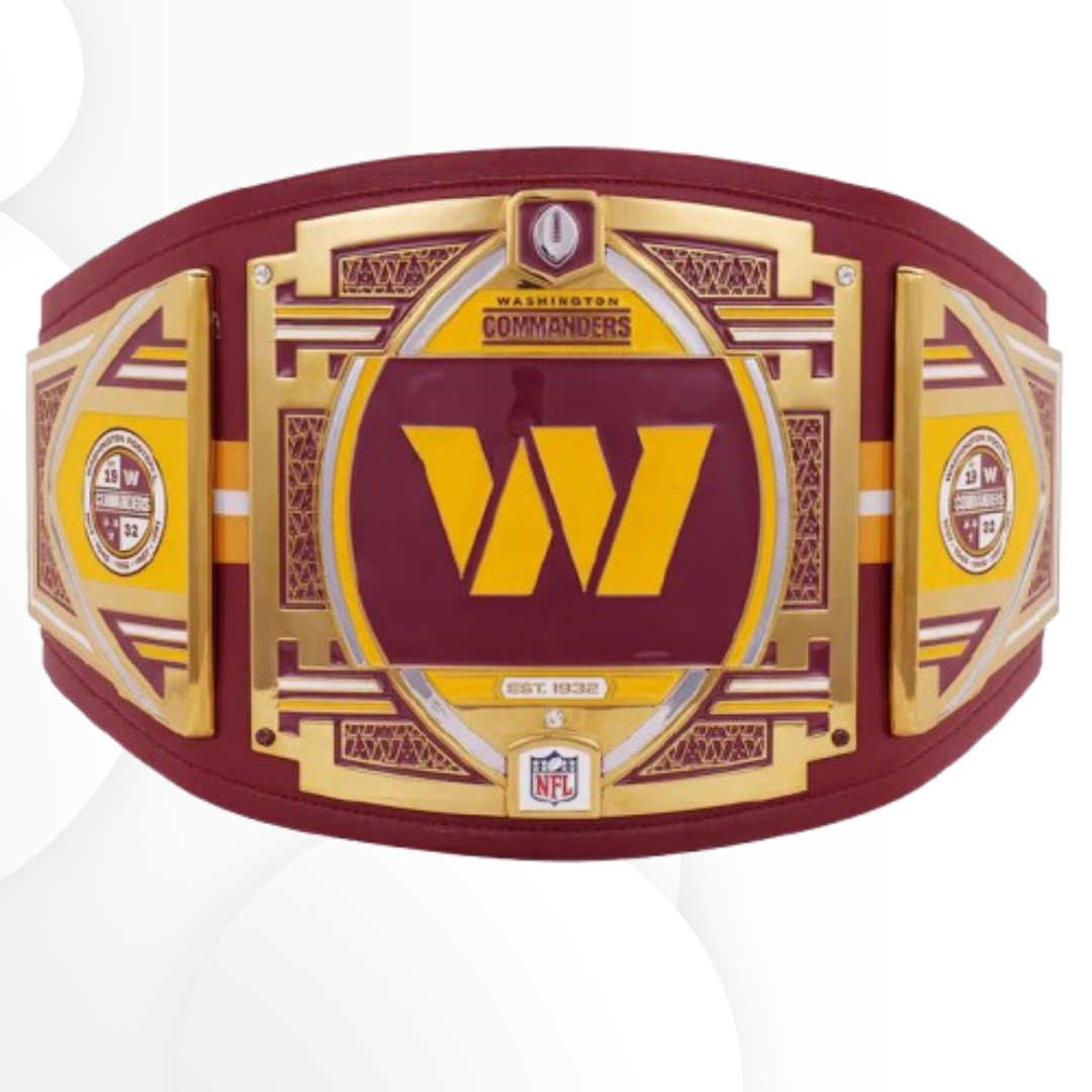 Washington Commanders Gridiron Glory WWE Legacy Belt