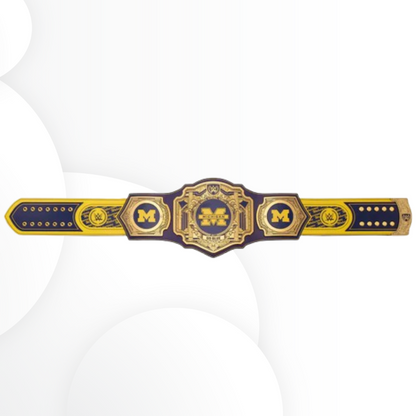 Michigan Wolverines WWE Legacy Championship Replica Belt