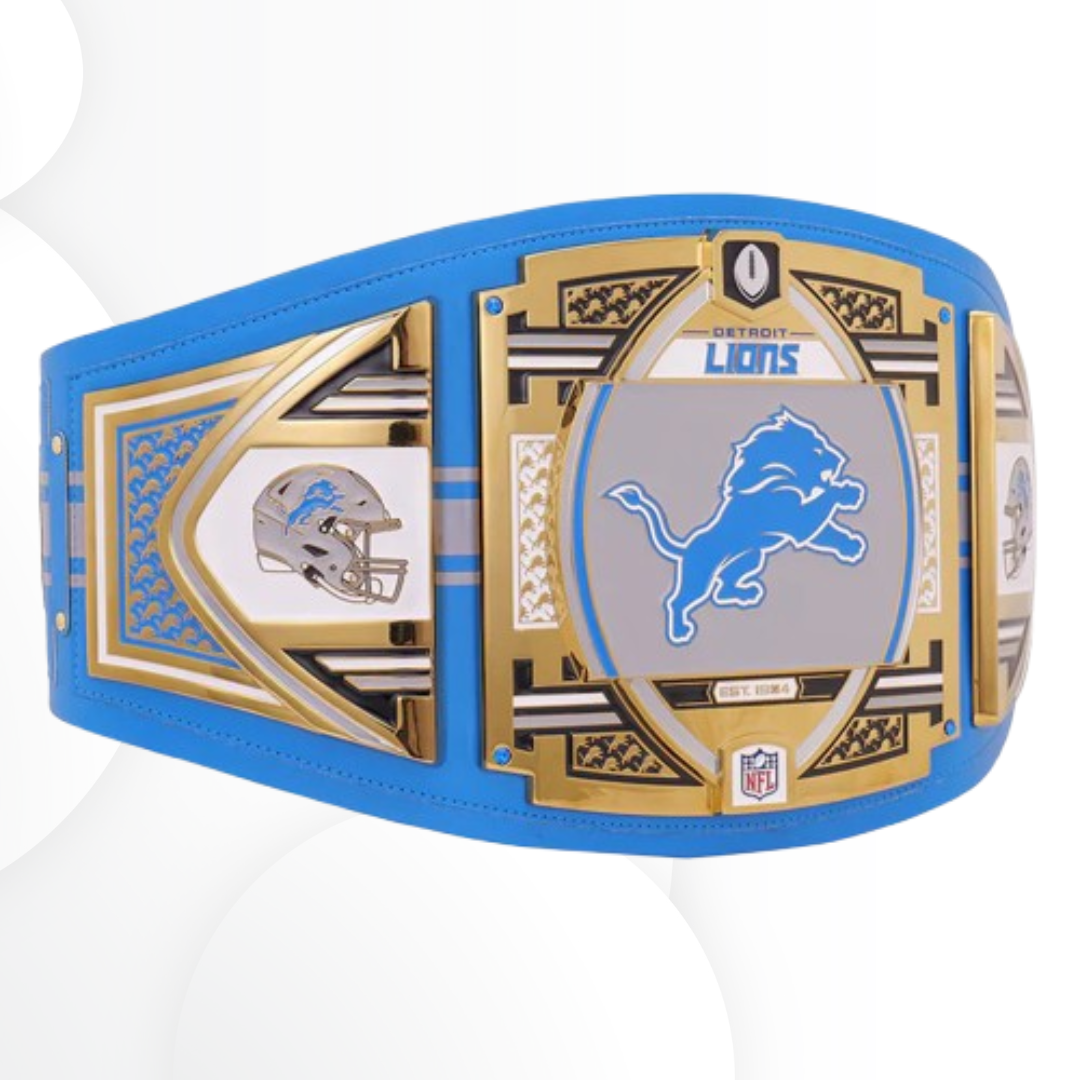Detroit Lions WWE Legacy Championship Title Belt