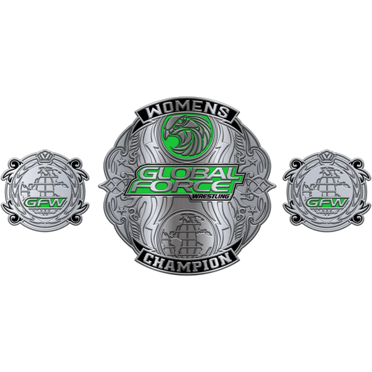 Women's Global Force Custom Design Wrestling Belt