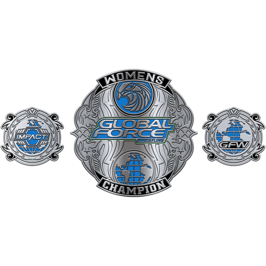 Womens Global Force Custom Design Championship Belt