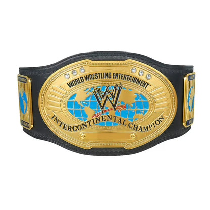 WWE Intercontinental Championship belt on a white background
