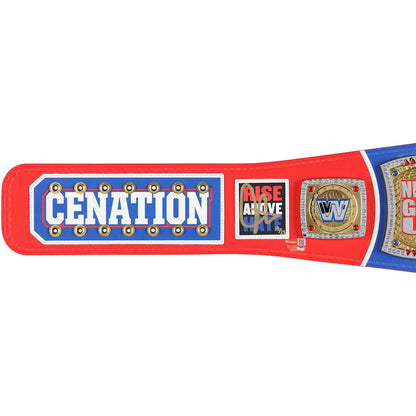 John Cena WWE autographed Farewell Tour 2025 Montreal limited edition replica title belt