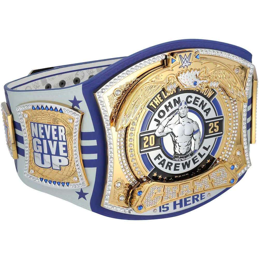 John Cena WWE autographed Farewell Tour 2025 Lexington limited edition replica title belt