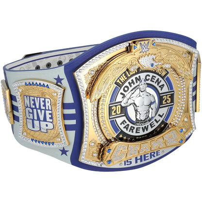 John Cena WWE autographed Farewell Tour 2025 Lexington limited edition replica title belt