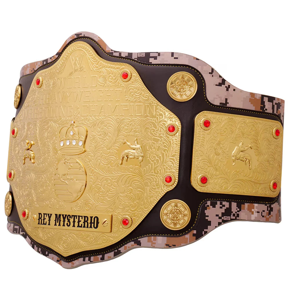 Rey Mysterio 619 San Diego Signature Series Title Belt – WWE Wrestling Collectible