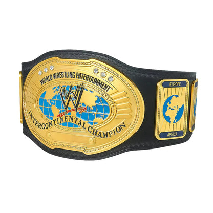 WWE Intercontinental Championship belt on a white background