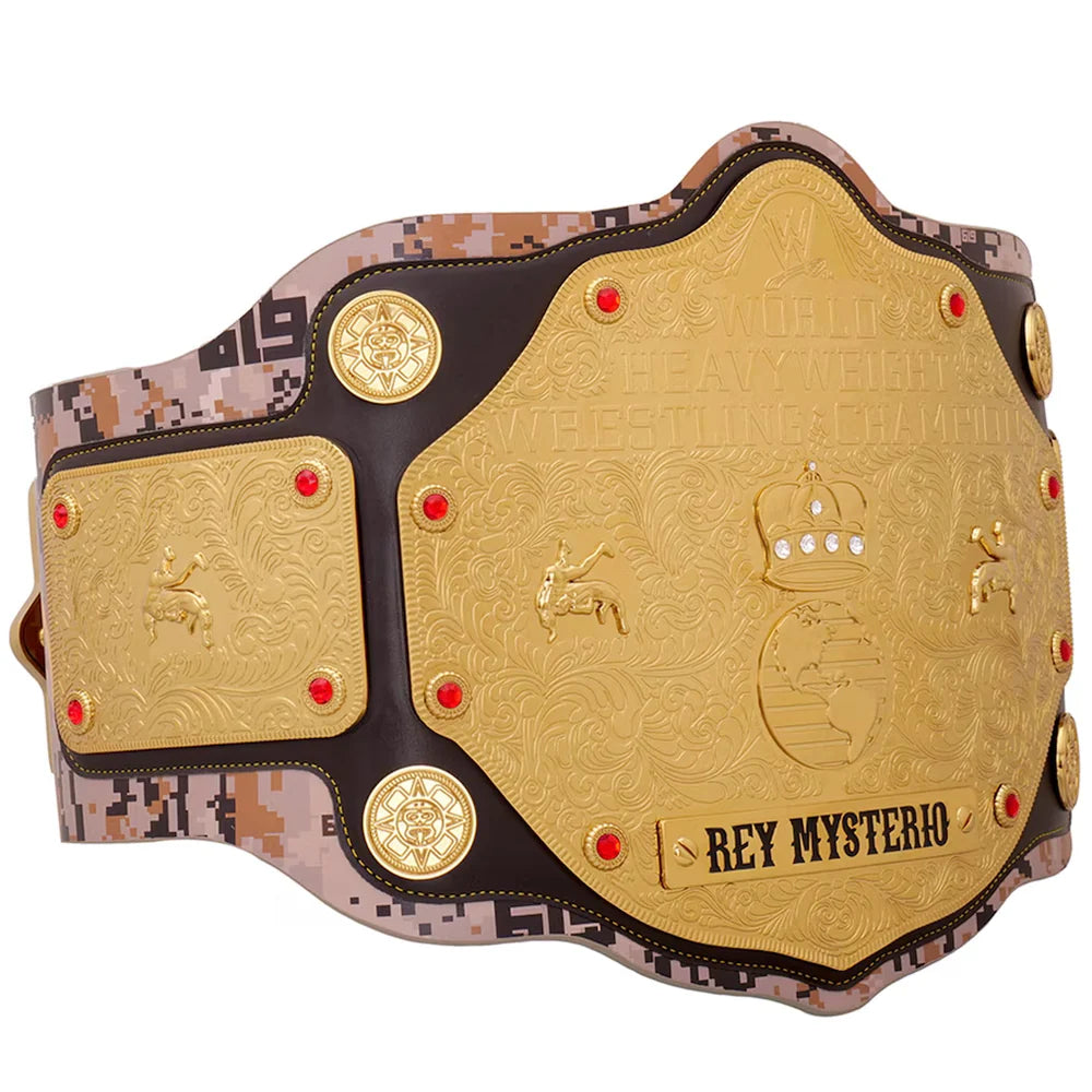 Rey Mysterio 619 San Diego Signature Series Title Belt – WWE Wrestling Collectible