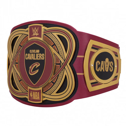 Championship belt with Cleveland Cavaliers logo on a white background