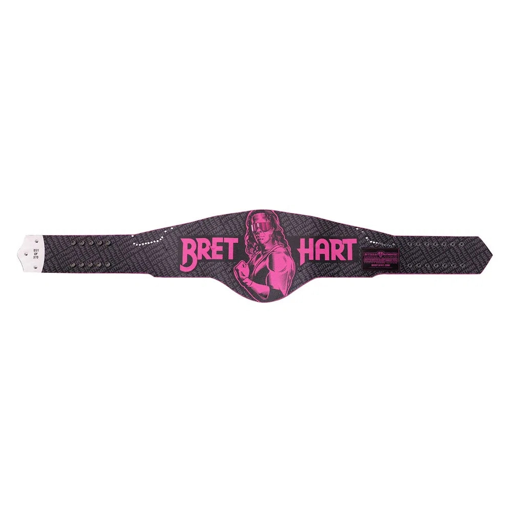 Bret Hart Legacy Championship Belt