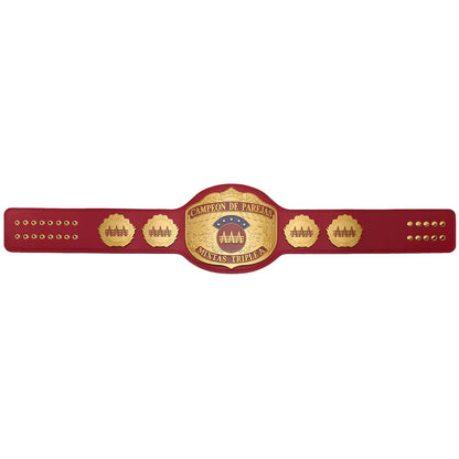 AAA World Mixed Tag Team Championship Replica Belt