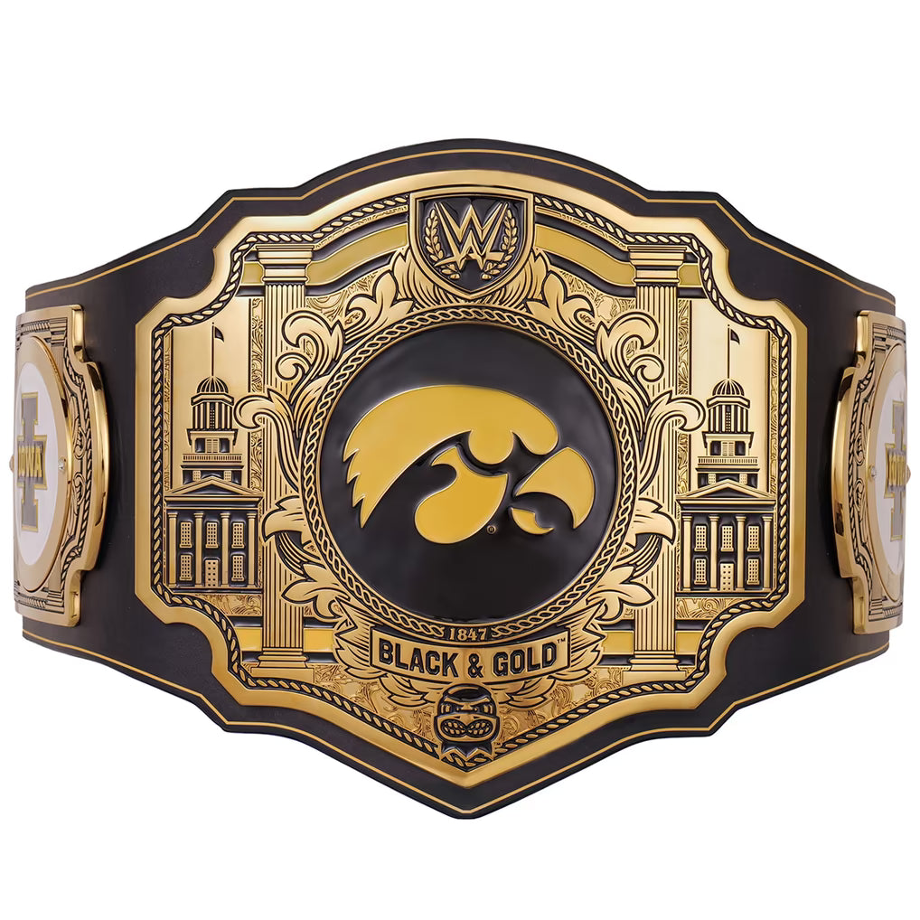 Iowa Hawkeyes WWE Legacy Replica Title Belt