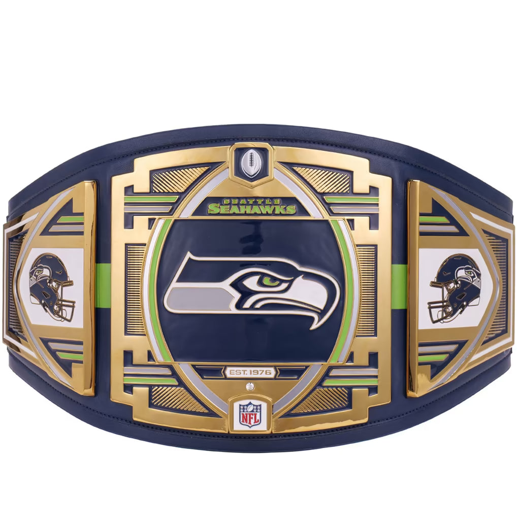 Seattle Seahawks WWE Legacy Replica Title Belt
