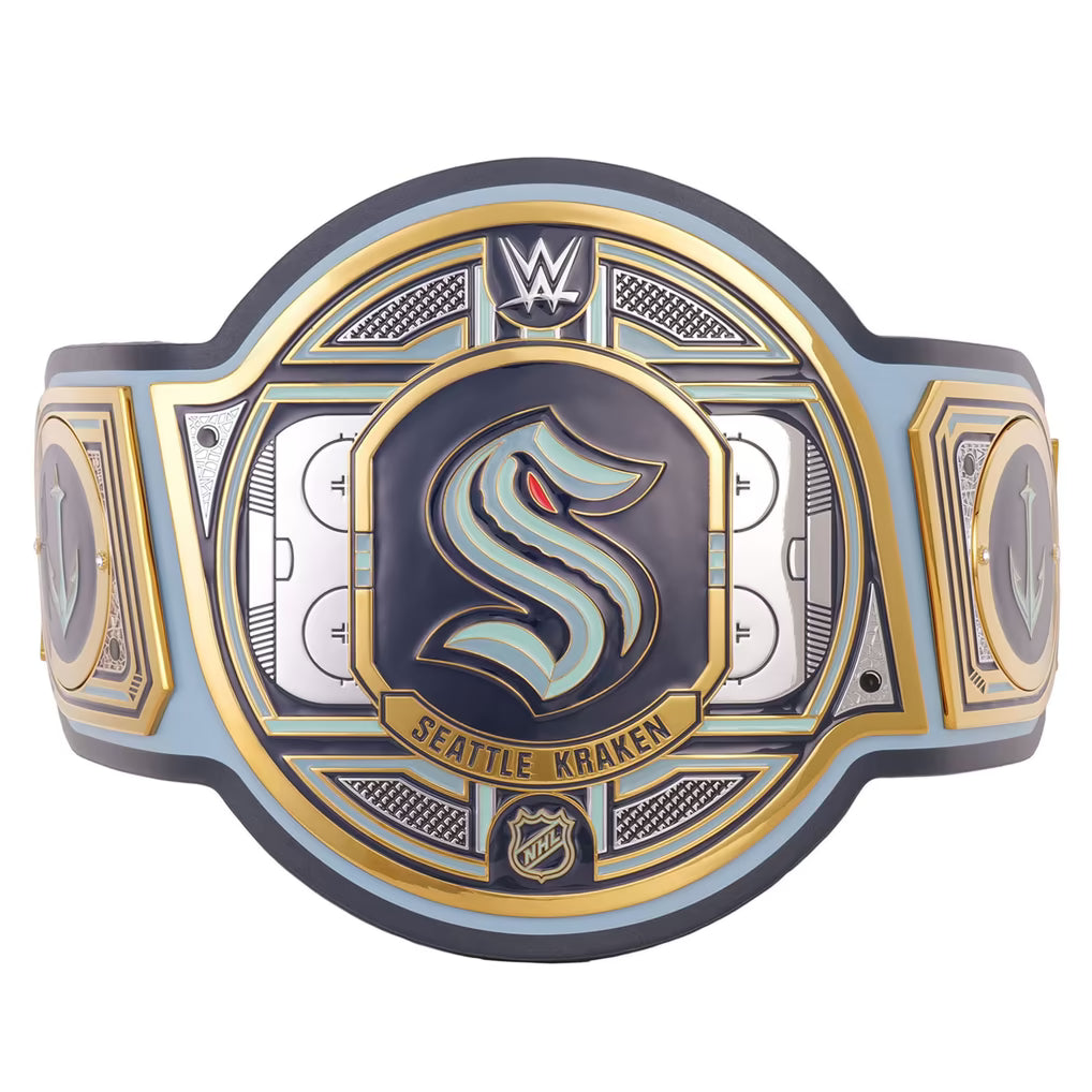 Seattle Kraken WWE Legacy Replica Title Belt
