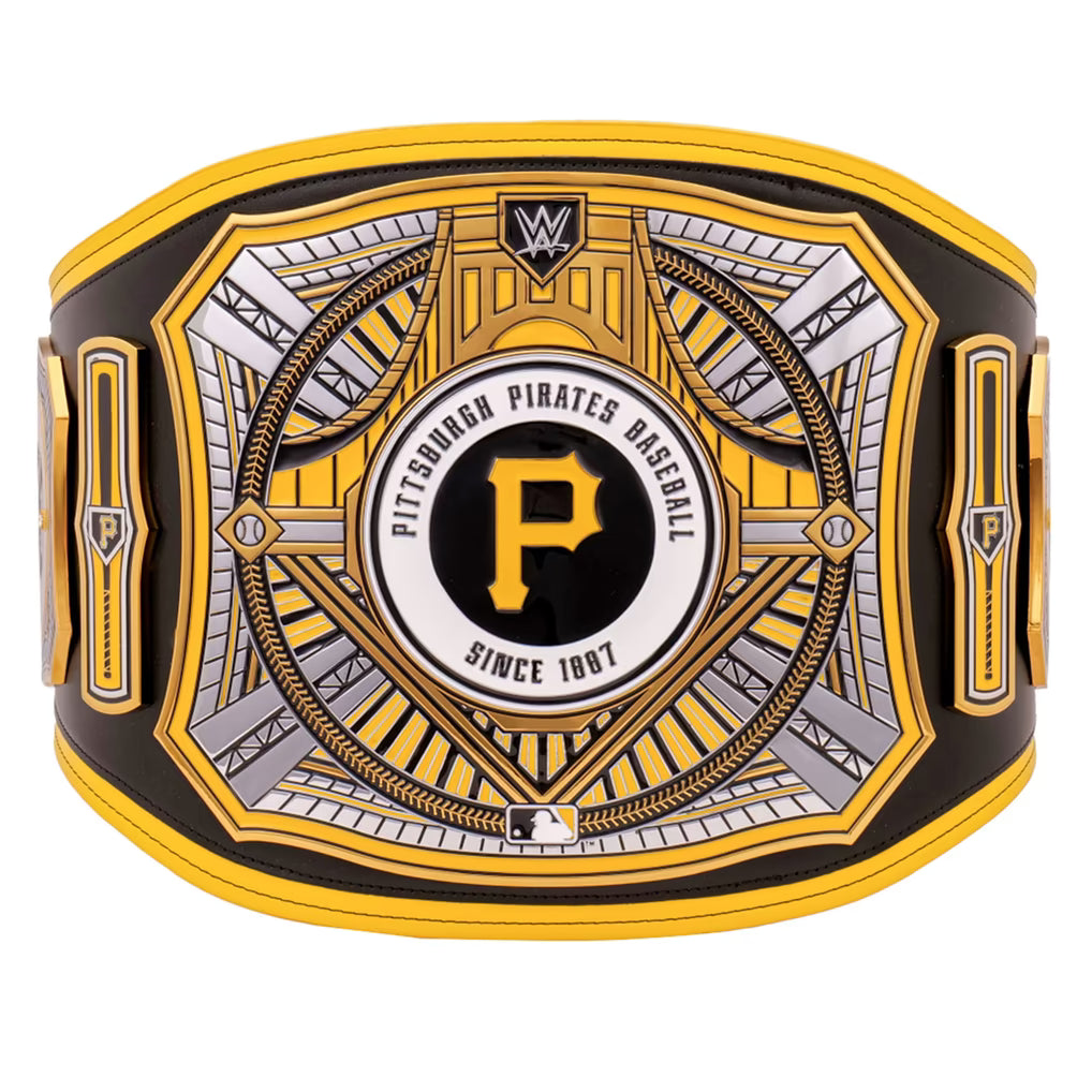Pittsburgh Pirates WWE Replica Legacy Title Belt