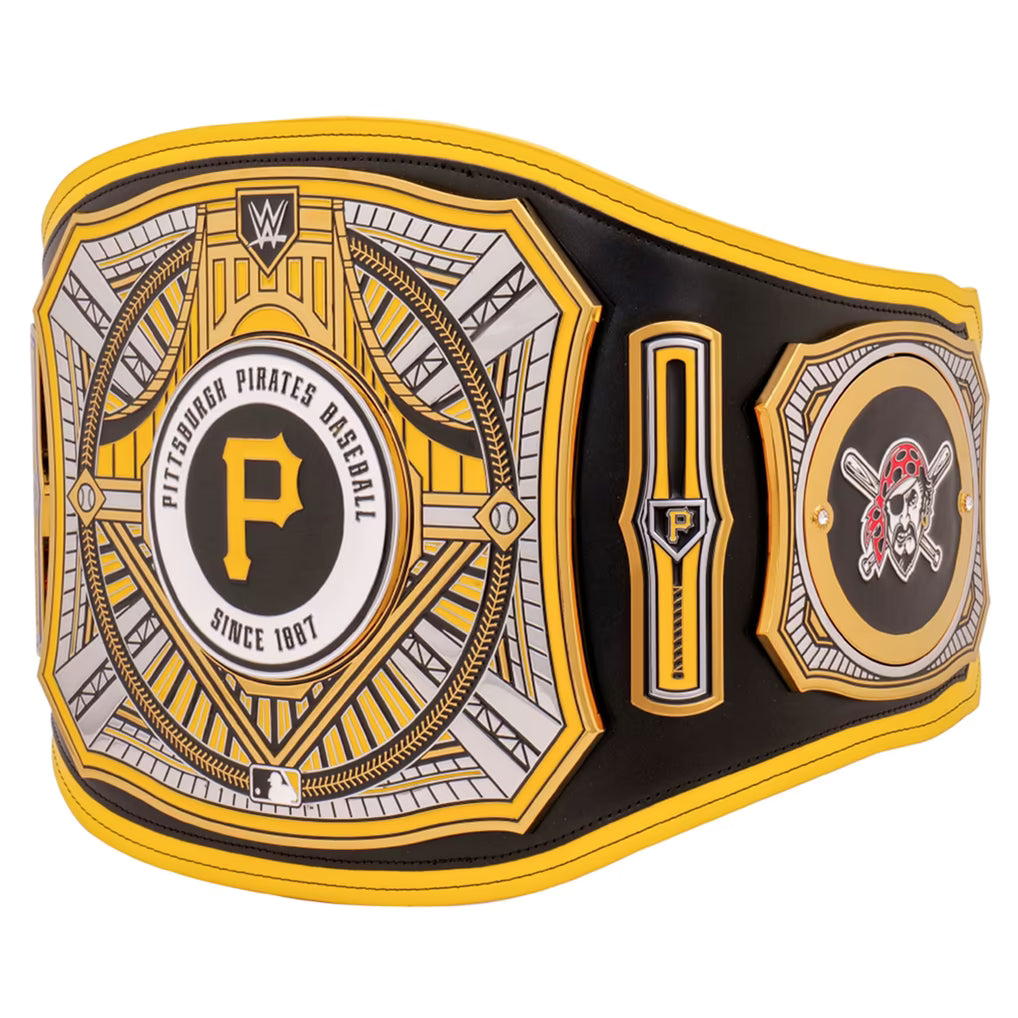 Pittsburgh Pirates WWE Legacy replica title belt