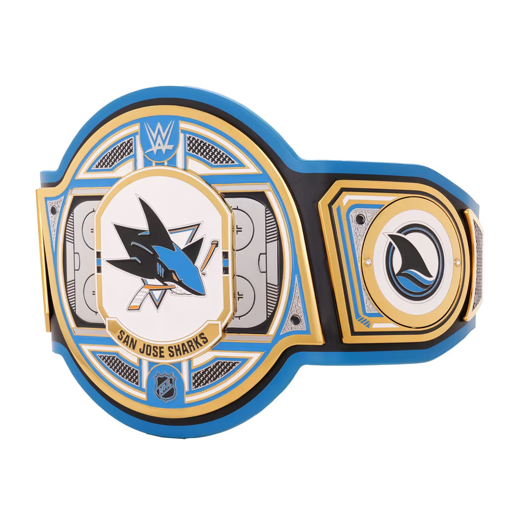 San Jose Sharks WWE Legacy replica title belt