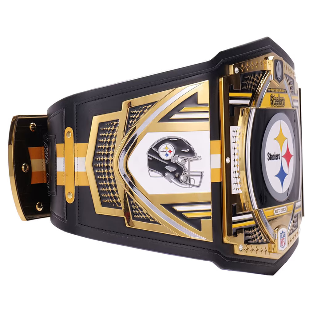 Pittsburgh Steelers WWE Legacy replica title belt