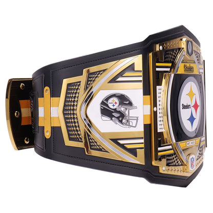 Pittsburgh Steelers WWE Legacy replica title belt