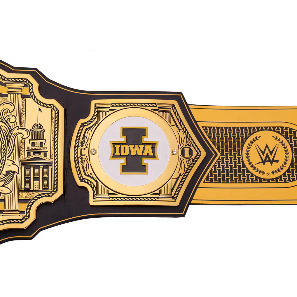Iowa Hawkeyes WWE Legacy Replica Title Belt