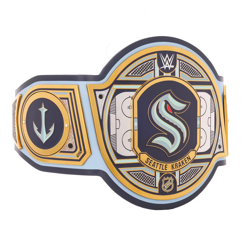 Seattle Kraken WWE Legacy Replica Title Belt