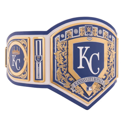 Decorative belt with Kansas City Royals logo on a white background