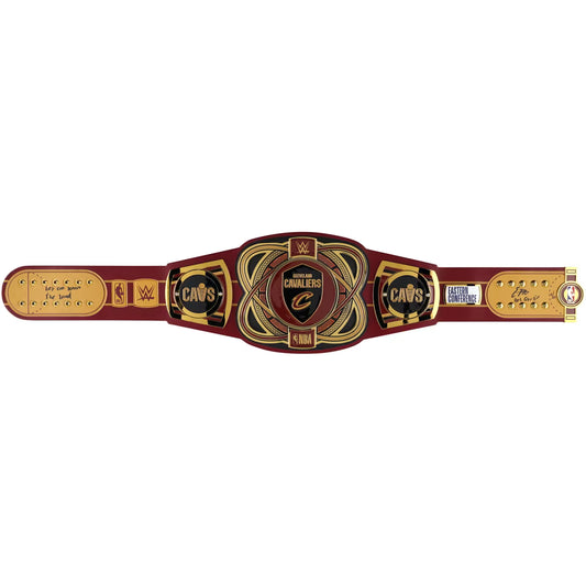 Evan Mobley Cleveland Cavaliers Autographed WWE Legacy Replica Title Belt
