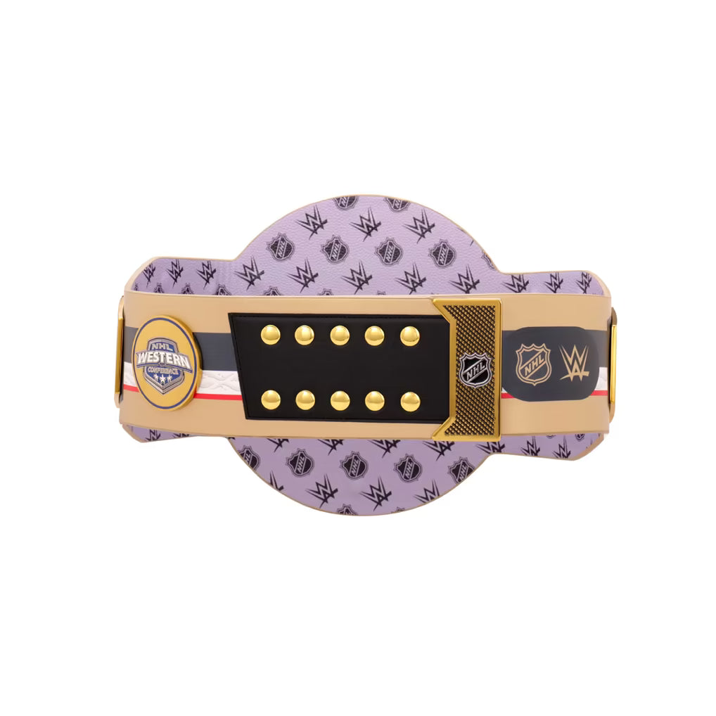 Vegas Golden Knights WWE Legacy replica title belt