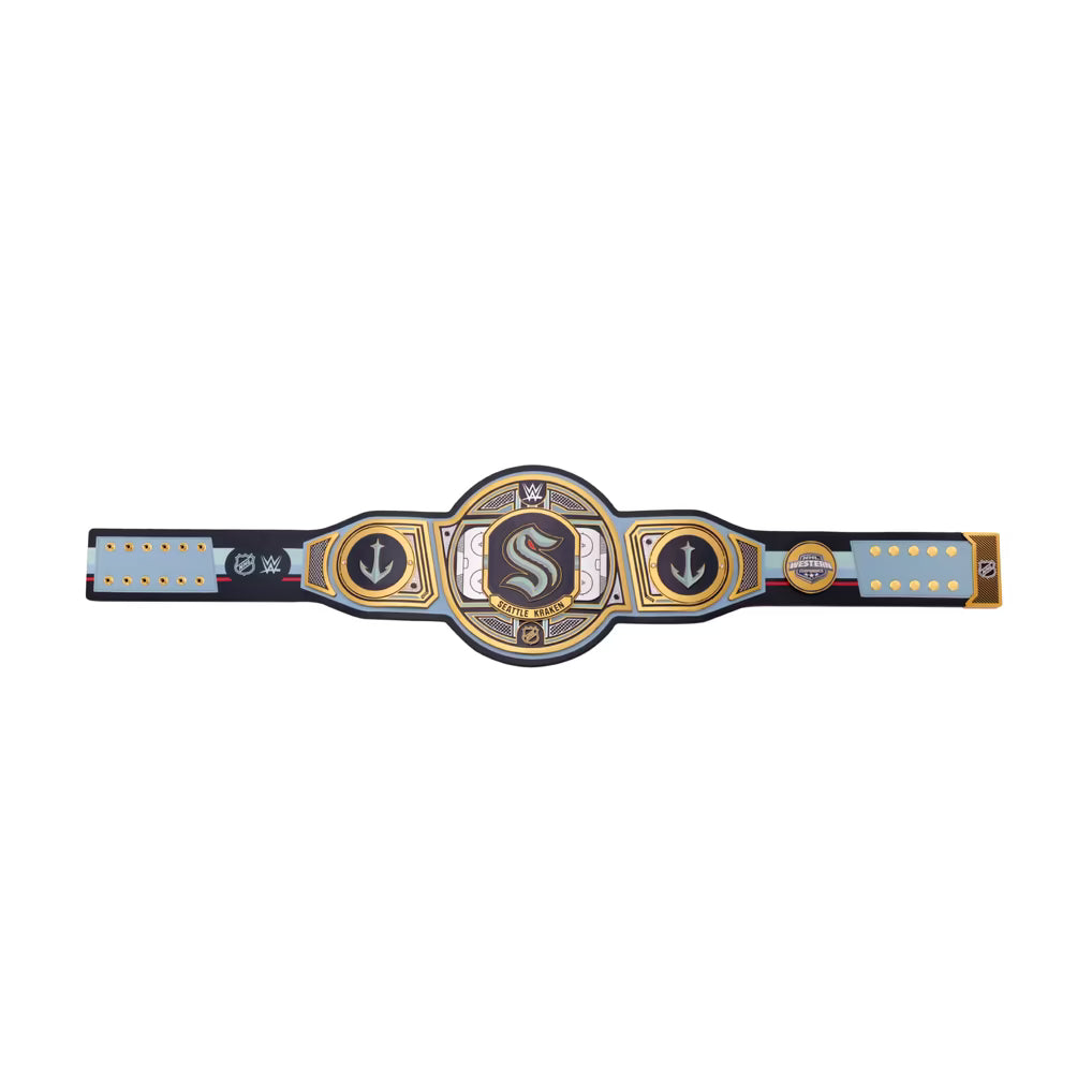 Seattle Kraken WWE Legacy Replica Title Belt