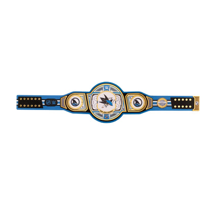 San Jose Sharks hockey replica title belt