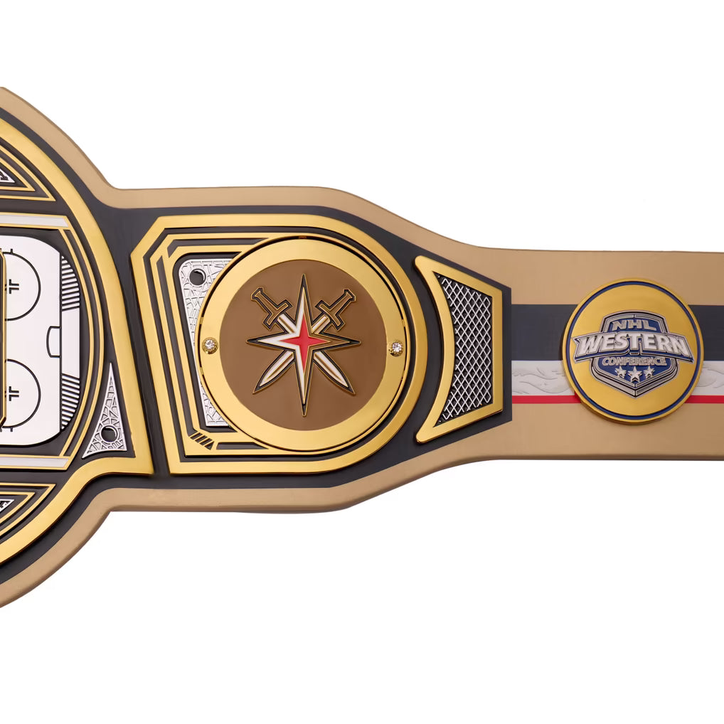 Vegas Golden Knights WWE title belt