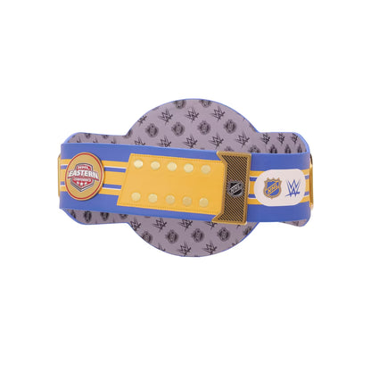 Dog toy with colorful design featuring logos on a white background