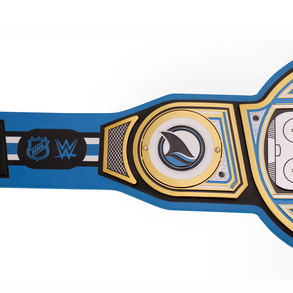 San Jose Sharks WWE title belt