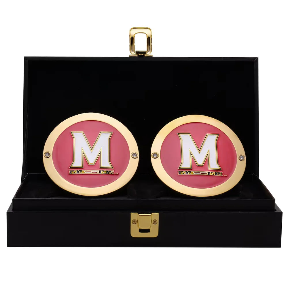 Maryland Terrapins Championship Replica Side Plate Box Set 16MM sports collectible