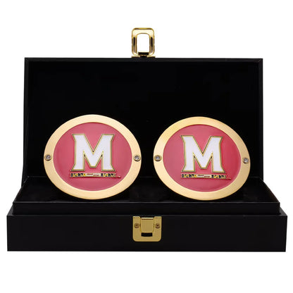 Maryland Terrapins Championship Replica Side Plate Box Set 16MM sports collectible