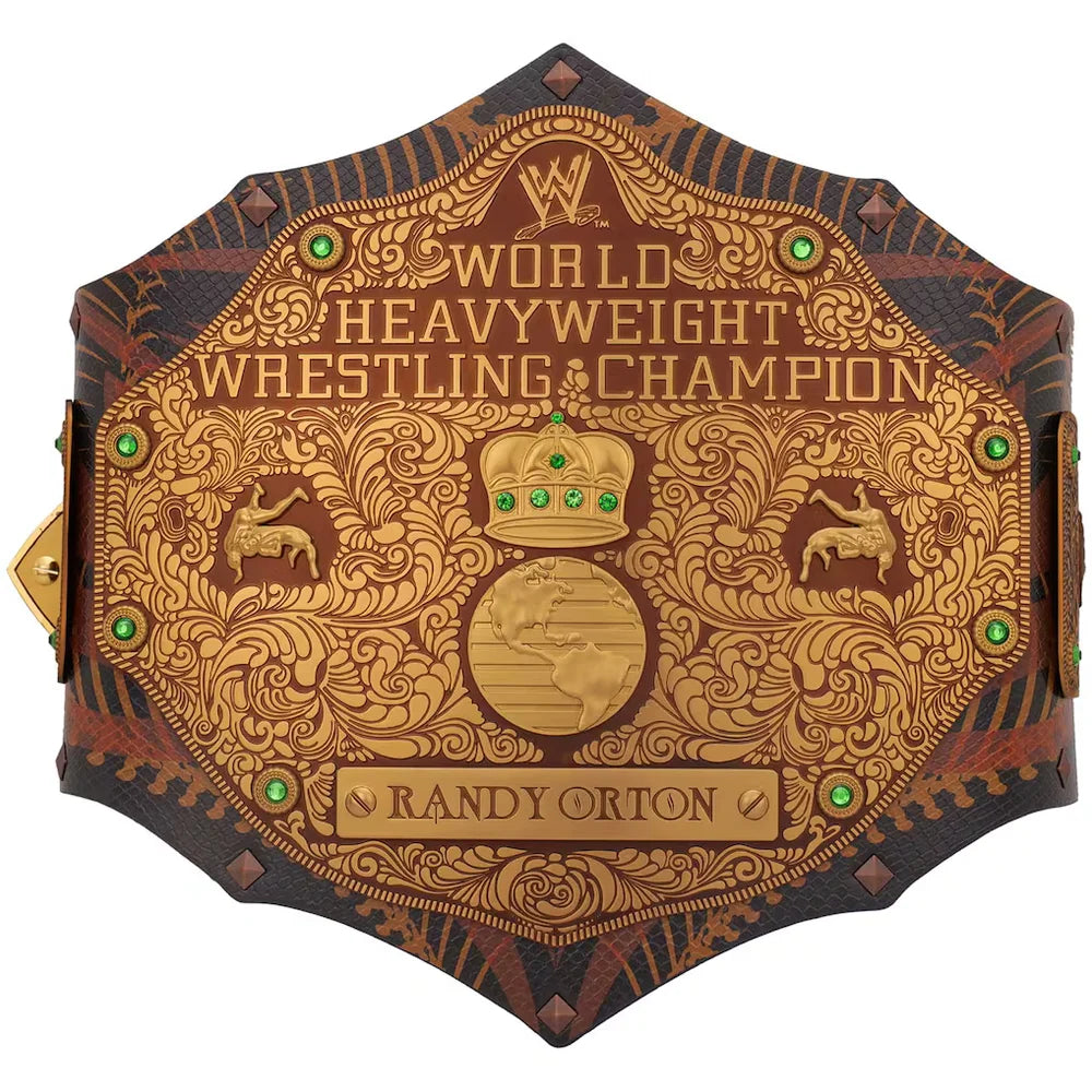 Randy Orton Signatures Series Championship Replica Title Belt WWE wrestling collectible