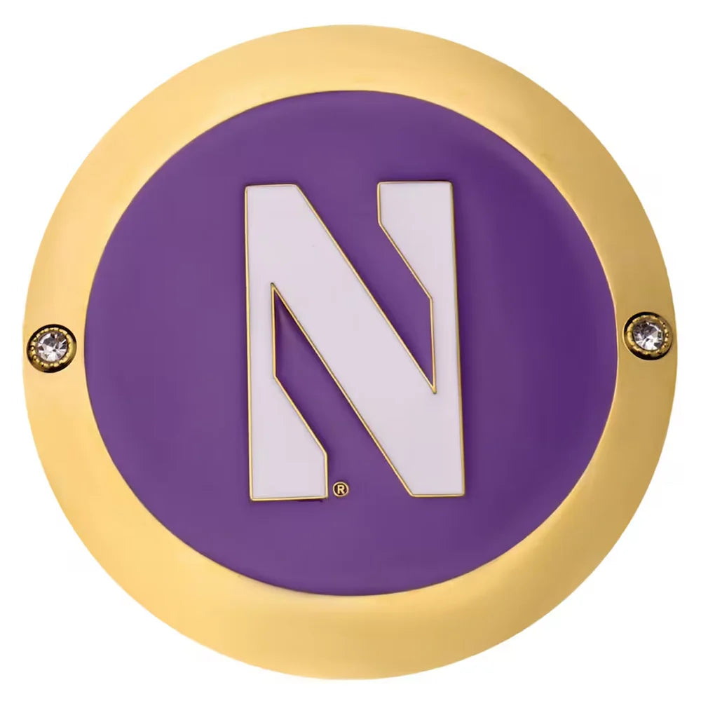 Northwestern Wildcats Championship Replica Side Plate Box Set 16MM sports collectible