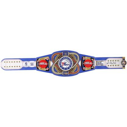 Julius Erving Philadelphia 76ers autographed Fanatics Authentic WWE Legacy title belt