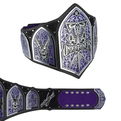 The Undertaker 35 Years Deadman Legacy Championship Title Belt – WWE Collectible