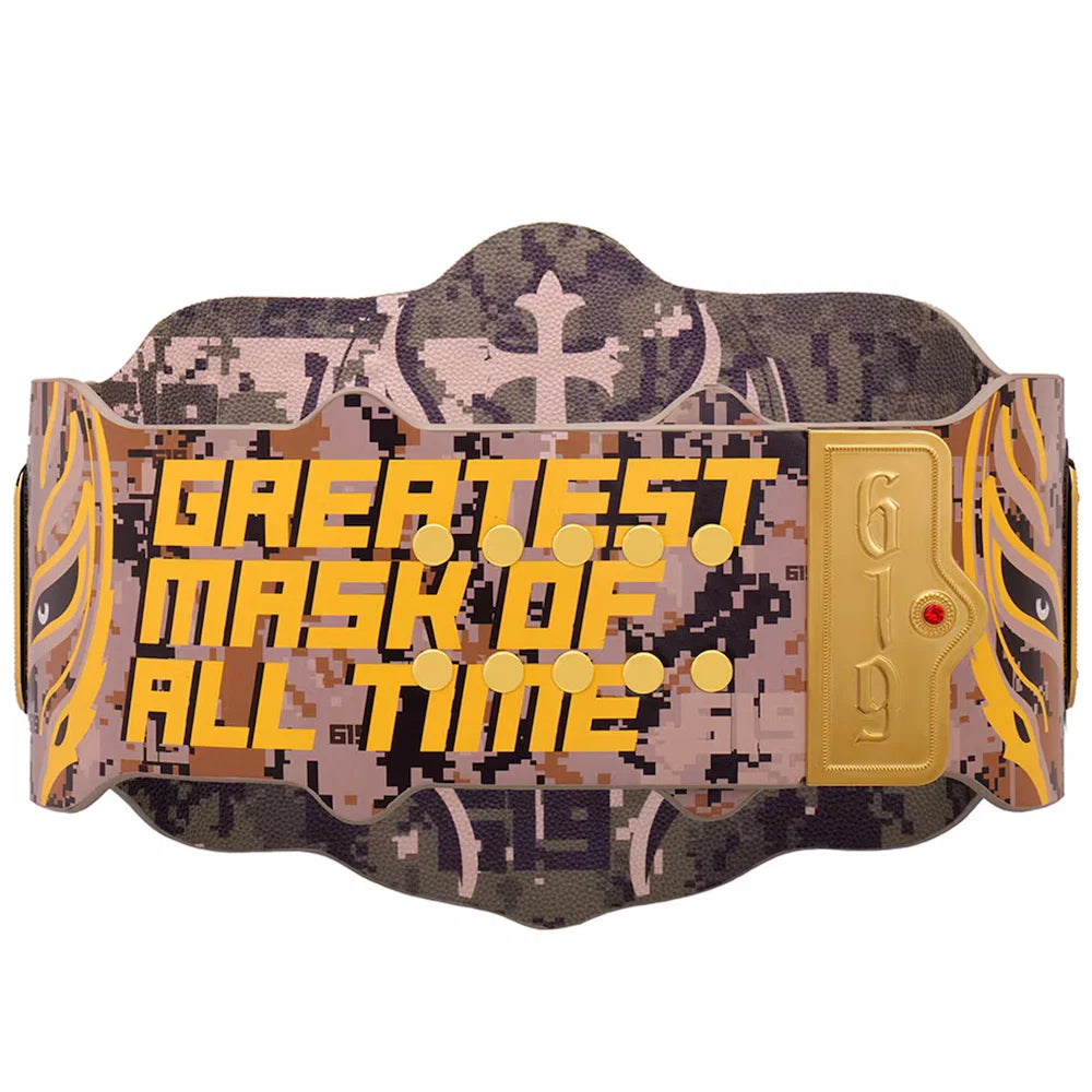 Rey Mysterio 619 San Diego Signature Series Title Belt – WWE Wrestling Collectible