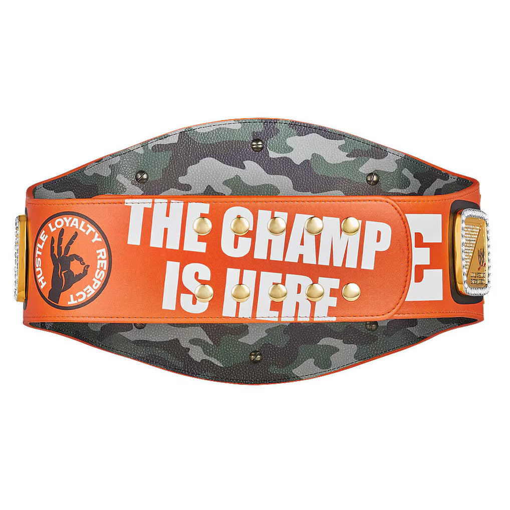 John Cena Signature Series Championship Replica Title Belt – WWE Collectible