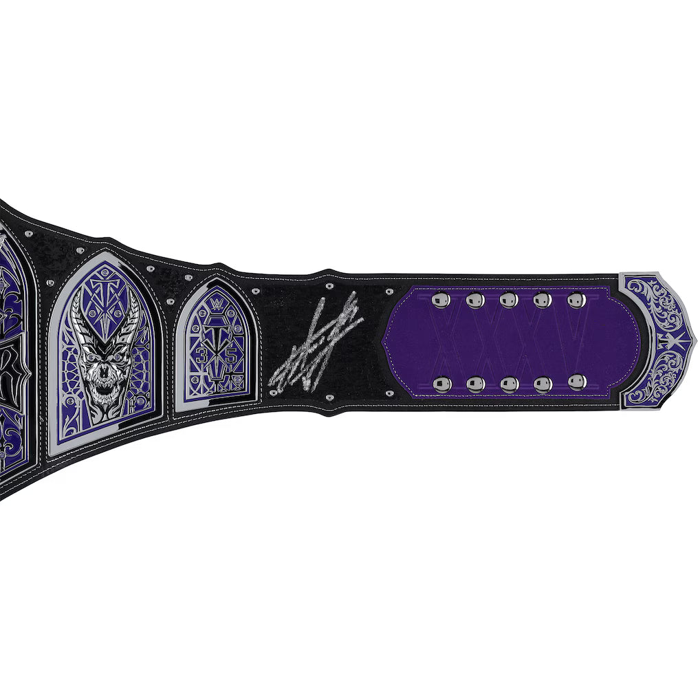 The Undertaker 35 Years Deadman Legacy Championship Title Belt