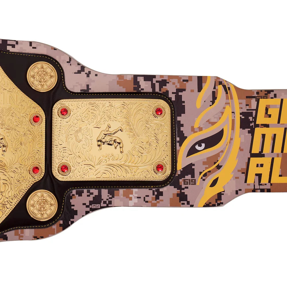 Rey Mysterio 619 San Diego Signature Series Title Belt – WWE Wrestling Collectible